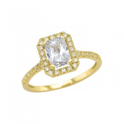 Δαχτυλίδι Χρυσό 14K (RI391 - SR102)